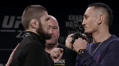 khabib vs max holloway